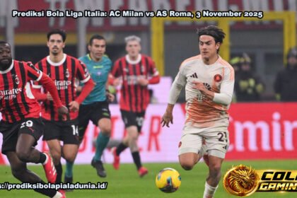 Prediksi Bola Liga Italia: AC Milan vs AS Roma, 3 November 2025