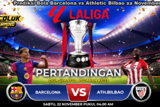 Prediksi Bola Barcelona vs Athletic Bilbao 22 November 2025 Liga Spanyol